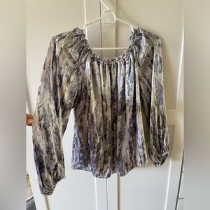 NWT Black and white blouse